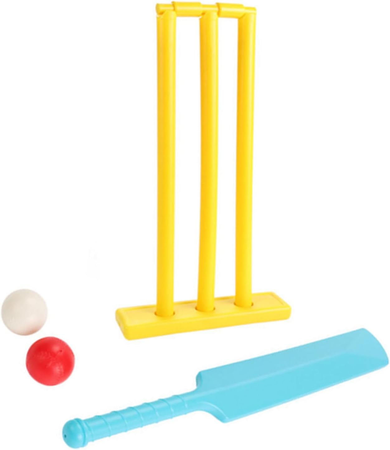 Kid Crickets Set Parent Child Crickets Game Parent Child Crickets Game with Stumps and 2 Balls Enhances Strength Play Toy