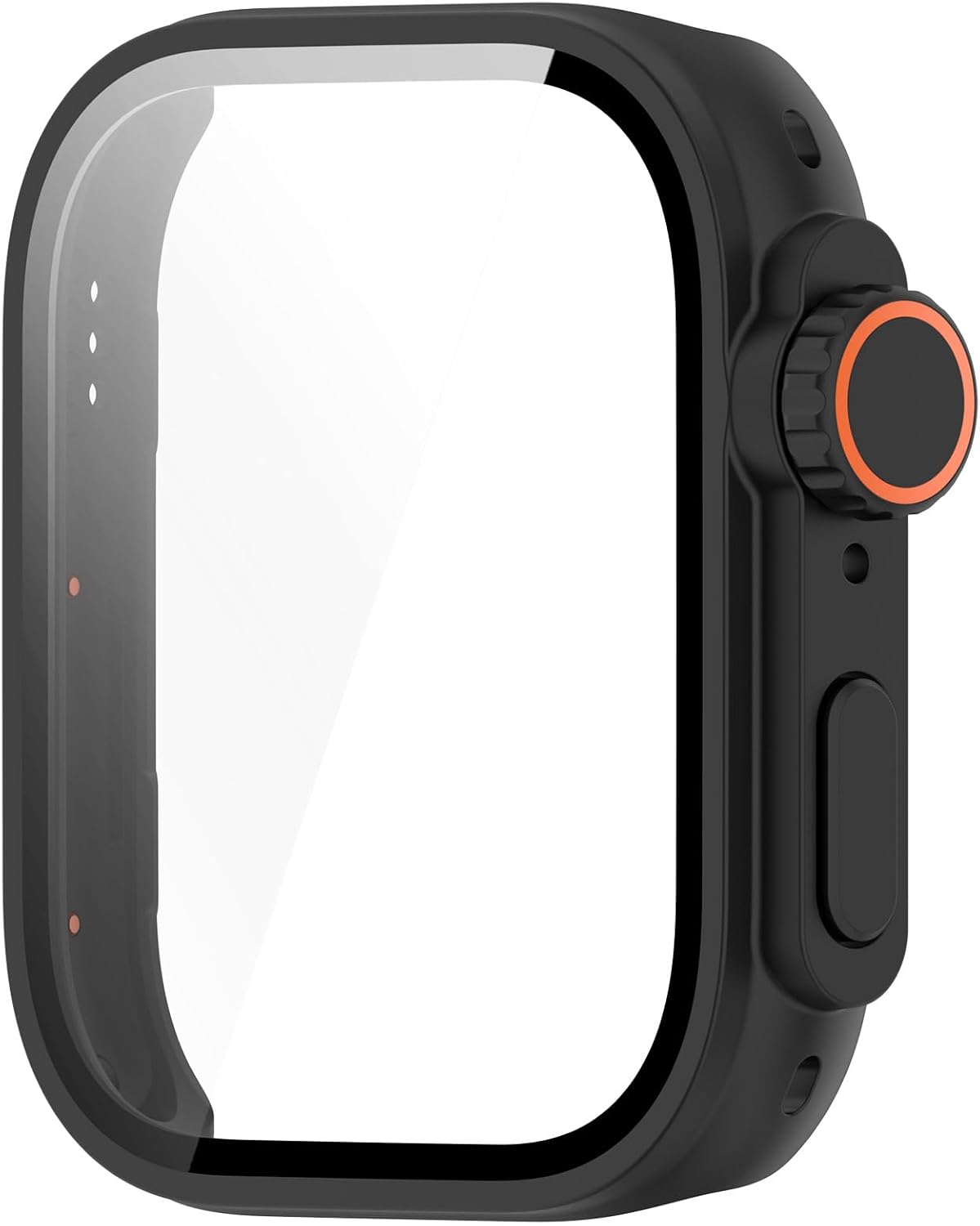 Screen Protector Compatible with Huawei Watch Fit 3 Cases (Not for Watch Fit/Fit2) Case Scratched Screen Protectors Intended for Huawei Watch Fit3 (Black)