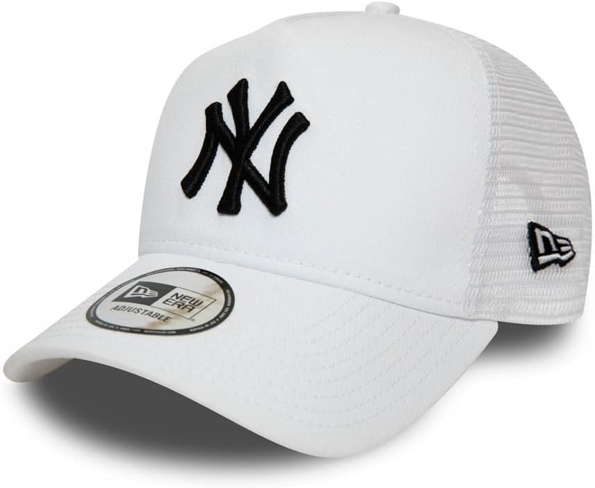 New Era New York Yankees A Frame Adjustable Trucker Cap Team Colour Block
