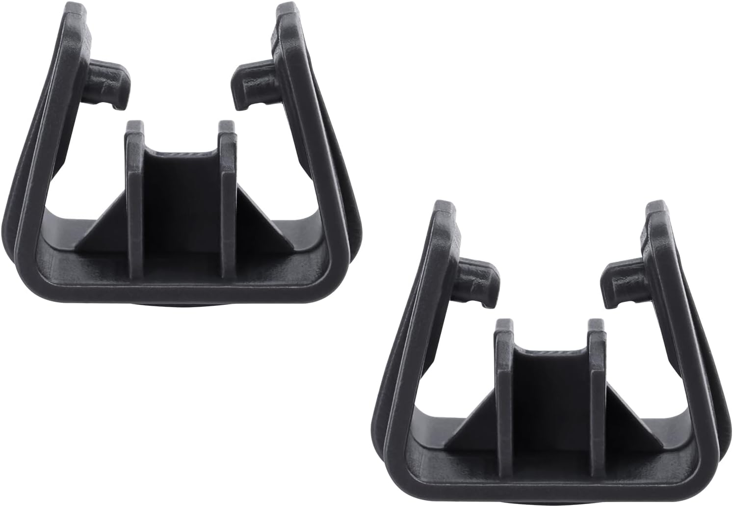 2 Pcs W11545307 Dishrack Slide Rail Stop Clip, Dishwasher Track Stopper, Dishwasher Control Panel, Fit for Magic Chef, Whirlpool, Maytag, KitchenAid, Jenn-Air Dishwashers, Part# AP7017653, W11084874