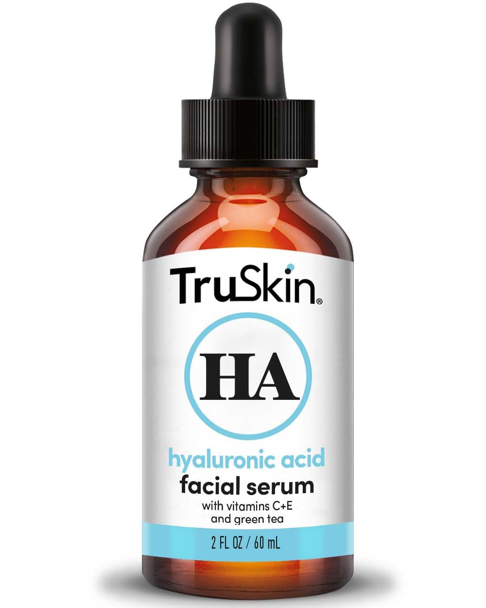 TruSkin Hyaluronic Acid Serum for Face + 7 Ultra Hydrating Ingredients – Best Face Serum for Moisturizing, Plumping Skin & Smoothing the Look of Fine Lines, 2 fl oz