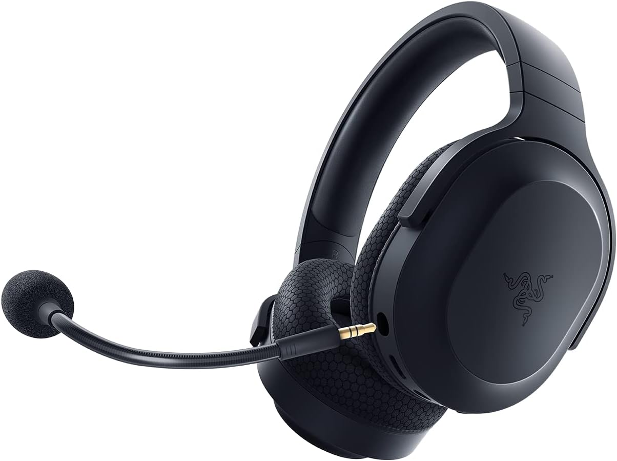 Razer Barracuda X - Wireless Multi-platform Gaming and Mobile Headset (SmartSwitch Dual Wireless, Ergonomic Design, TriForce 40 mm, Cardioid Mic, On-Headset Controls, 50h Battery USB-C) Black