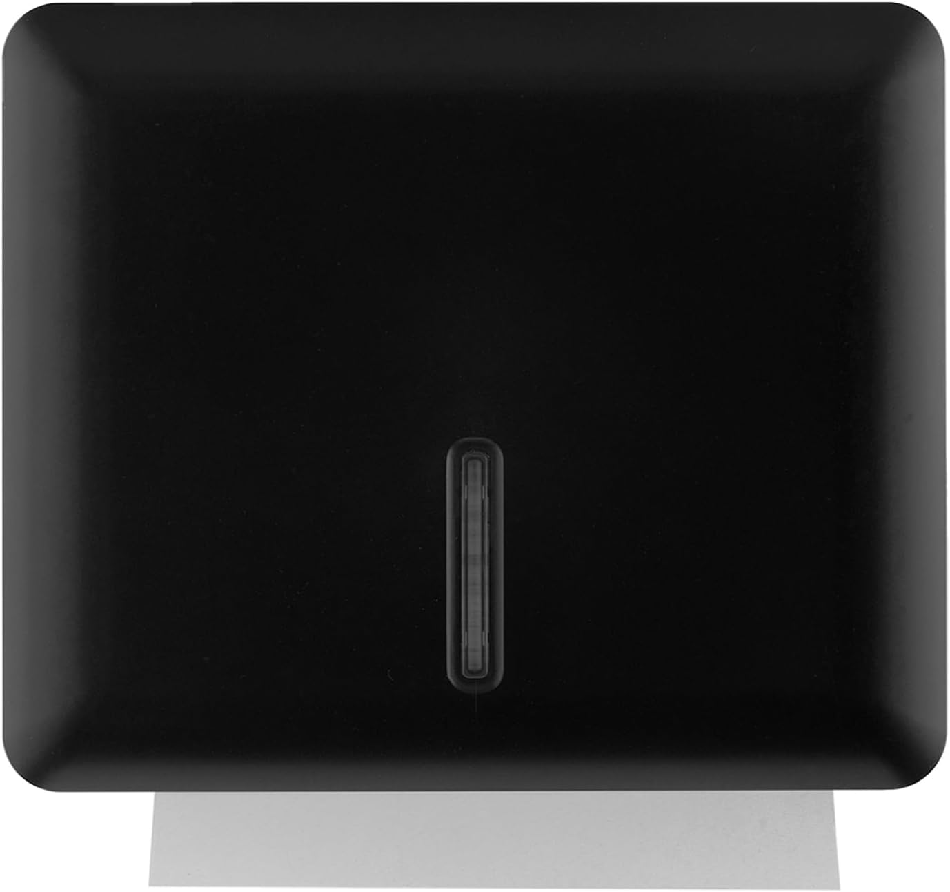 Multifold Paper Towel Dispenser Wall Mount (Black), Folded Hand Towel Dispenser for Bathroom/Restroom (Holds up to 300 Towels), Commercial Paper Towel Holder, Trifold Paper Towels Dispenser by EnBath