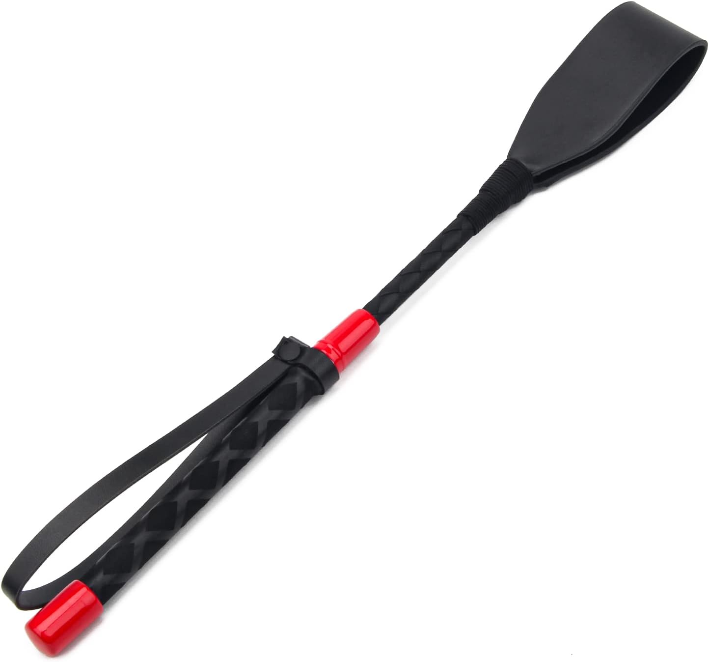 Zhichengbosi Horse Crop, Faux Leather Riding Crop With Anti-Slip Grip Gel Handle