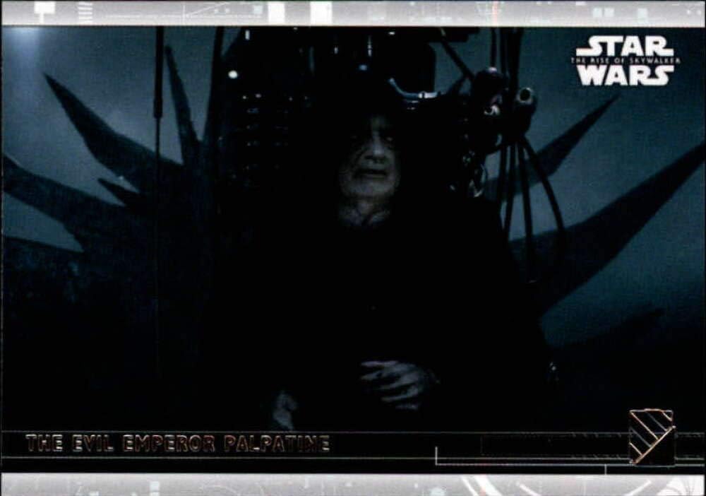 2020 Star Wars The Rise of Skywalker Series 2#75 The Evil Emperor Palpatine Trading Card