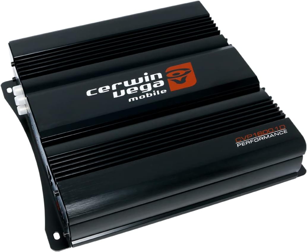 Cerwin-Vega Mobile CVP1600.1D Performance Series 1,600-Watt-Max Monoblock Class D Amp