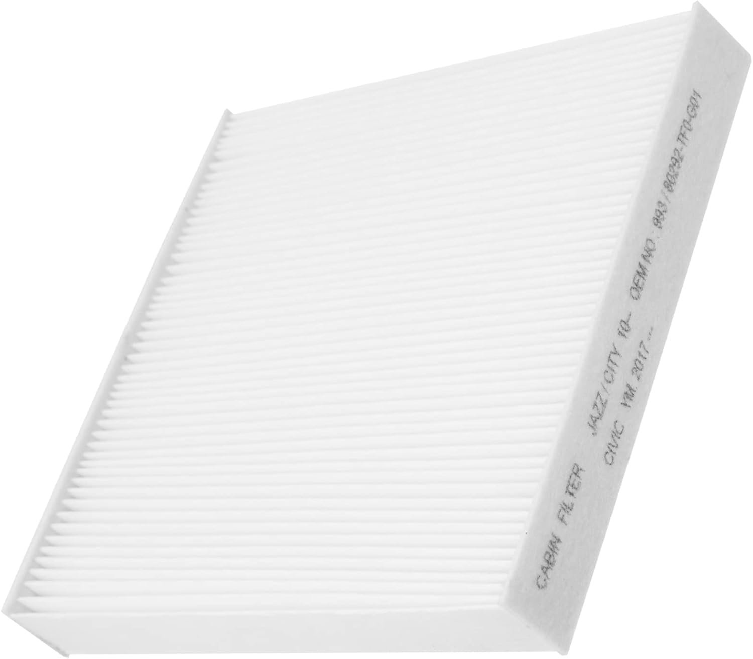 SPARES2GO Cabin Air Filter compatible with Honda City Civic CR-V CR-Z HR-V Insight Jazz Vehicle
