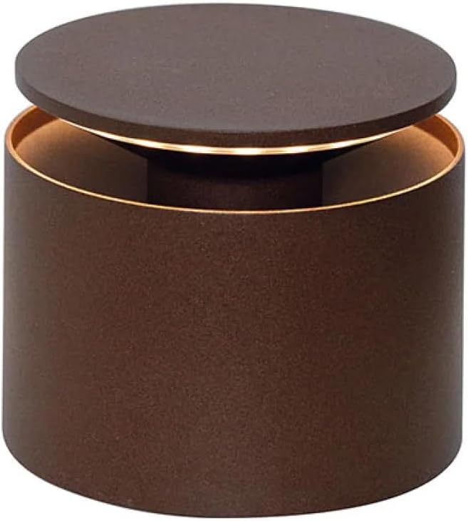 Zafferano, Push-Up Pro, Rechargeable Cordless Lamp, Rust | Touch Controls, Suitable for Indoor and Outdoor, Dimmer, 2200-3000 K, Height 3.1-3.9 Inches