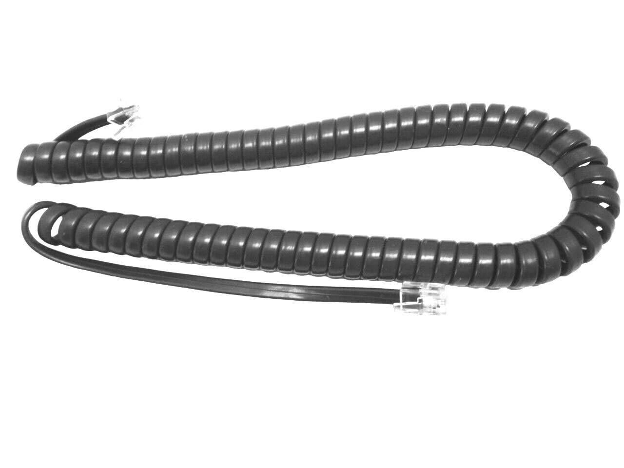 The VoIP Lounge Replacement 9 Foot Short Gray Handset Receiver Curly Cord for Cisco 7800 & 8800 Series IP Phone 7821 7841 7861 8841 8845 8851 8861 8865 (See Full Description)