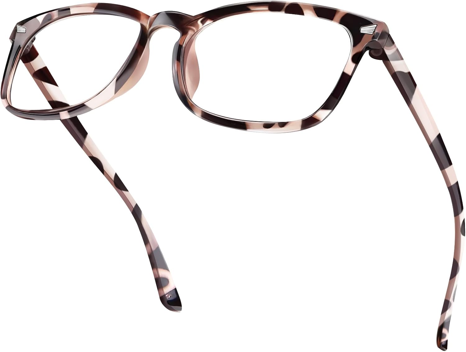 Blue Light Glasses for Woman Men | 99% Blue Light Blocking Glasses | Computer Glassess | Night Driving | Gaming | TV Phone Screen Reader Square Frame | Anti Eyestrain & UV Glare Protection