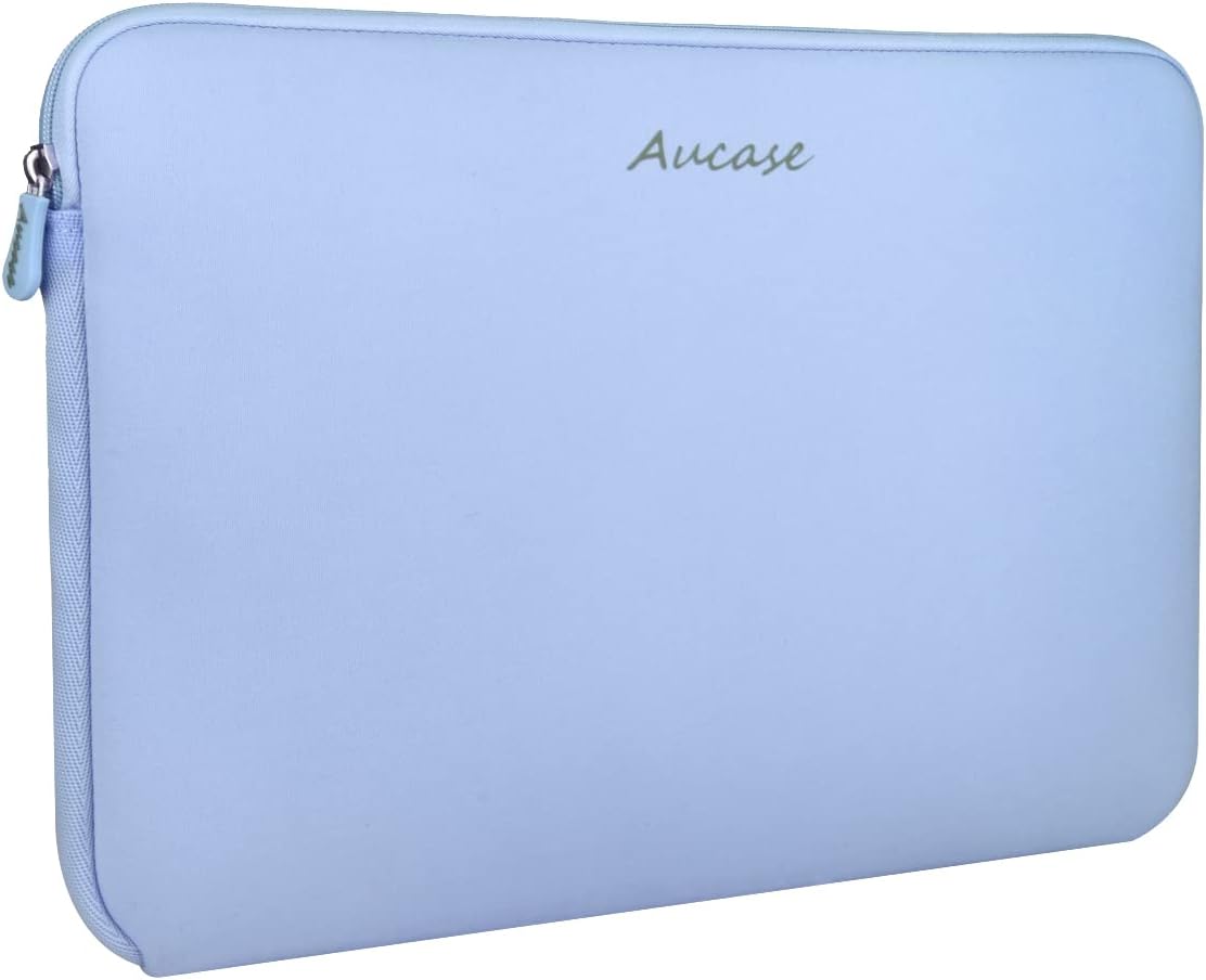 Laptop Case Sleeve 13.3 14 Inch, Thickest Lightest Water Resistant Neoprene Protective Laptop Bag for Men and Women, Compatible with MacBook 15.3''/ Air 15'' M3 M2, Chromebook
