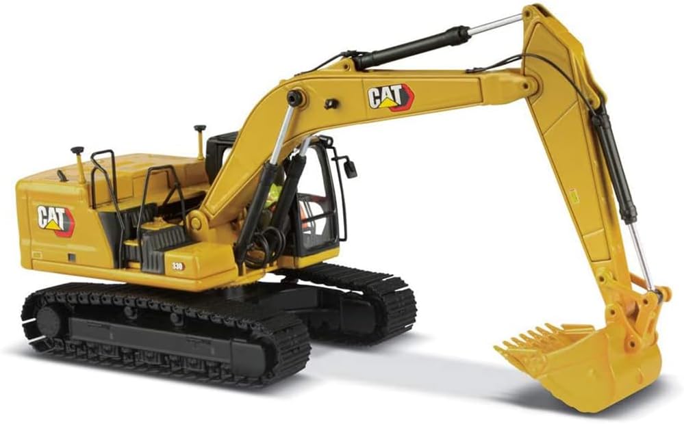 Diecast Masters 1:50 Scale Caterpillar 330 Next Generation Hydraulic Excavator | High Line Series Cat Trucks & Construction Equipment Model 85585