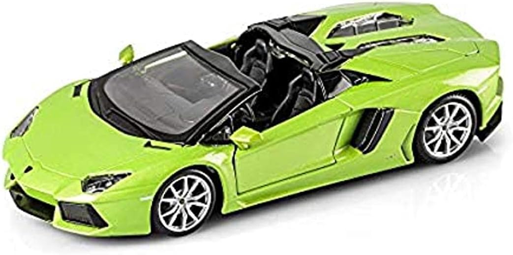 Maisto Assembly Line Lamborghini Aventador Roadster Die Cast Model Kit (1:24 Scale), Colors May Vary