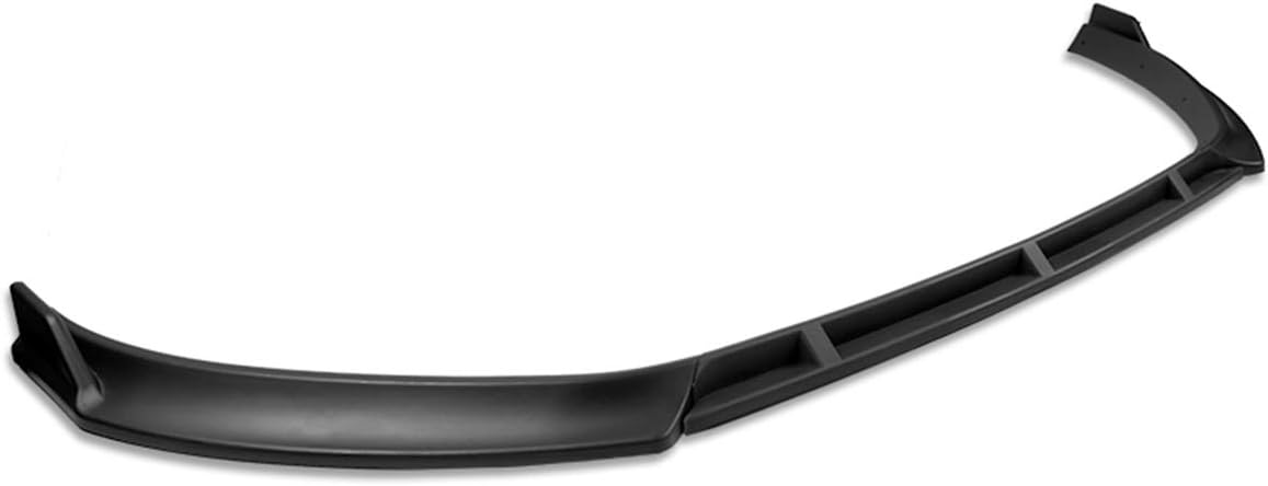 Auto Dynasty 3Pcs Car Front Bumper Lip Spoiler Wing Body Kit Compatible with Audi VW Golf 14-17, Matte Black