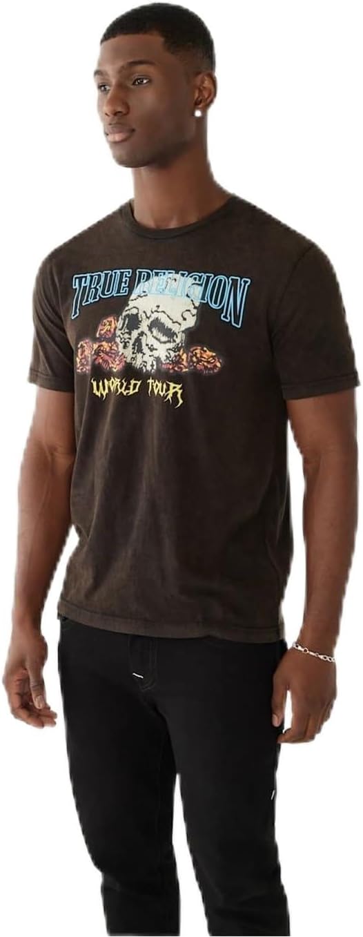 True Religion Mens Skull T-Shirt