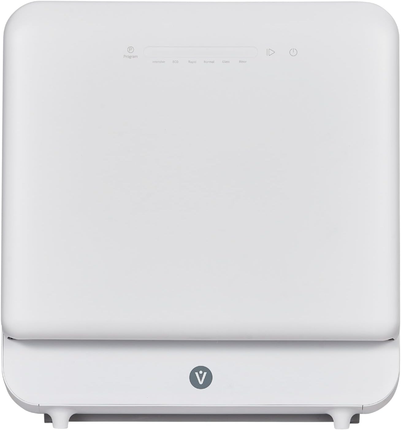 5L Manual Water Tank Portable Mini Dishwasher, 162℉ High-Temp & 6Programs Dishwashers Countertop, No Hookup Needed, More Space Inside for Apartments, RV, Small Kitchen