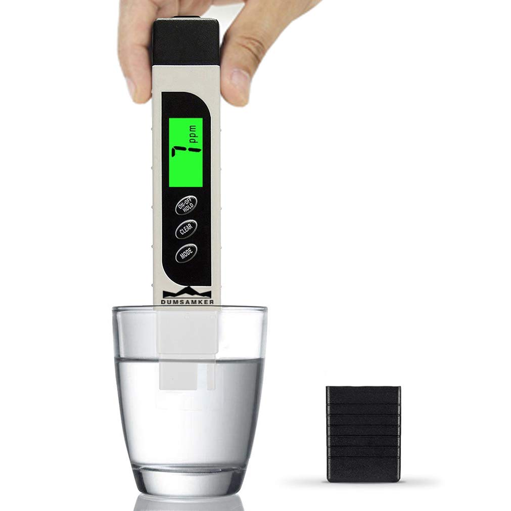 2025 Newest TDS Meter Digital Water Tester, Professional 3-in-1 TDS, Temperature and EC Meter with Carrying Case, 0-9999ppm, Ideal ppm Meter for Drinking Water, Aquariums and More