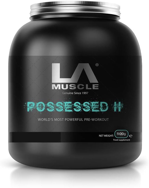LA Muscle Possessed II | Strongest Pre Workout Powder | Maximise Your Endurance | Amazing Muscle Pumps & Boosted Nitric Oxide Levels | for High Intensity Workout | Ultimate Orange Flavour