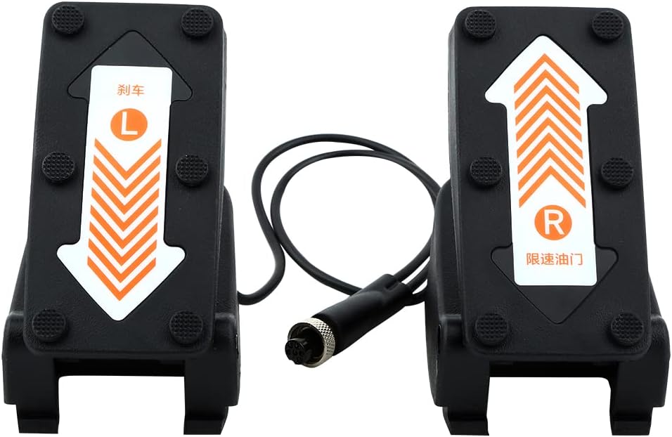 Children's Speed Limiting Accelerator Pedal Speed Limit Throttle Brake Pedal Compatible with Segway Ninebot Gokart Kart Accessories