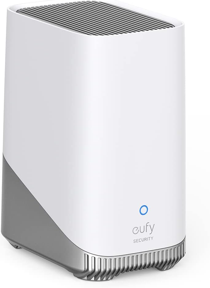 eufy Security S380 HomeBase (HomeBase 3),eufy Edge Security Center, Local Expandable Storage up to 16TB, Product Compatibility, Advanced Encryption, No Monthly Fee