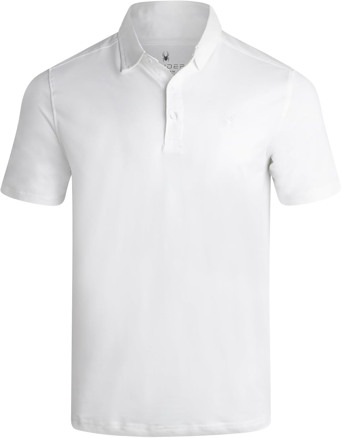 Spyder Mens Golf Polo Shirt - Super Soft Moisture Wicking Athletic Fit Performance Collared Golf Shirts for Men (Sizes: S-XL)