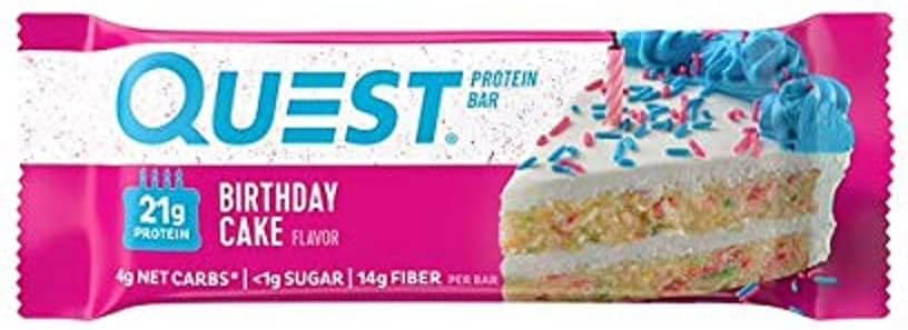 Quest Protein Bar Birthday Cake 12-Pack