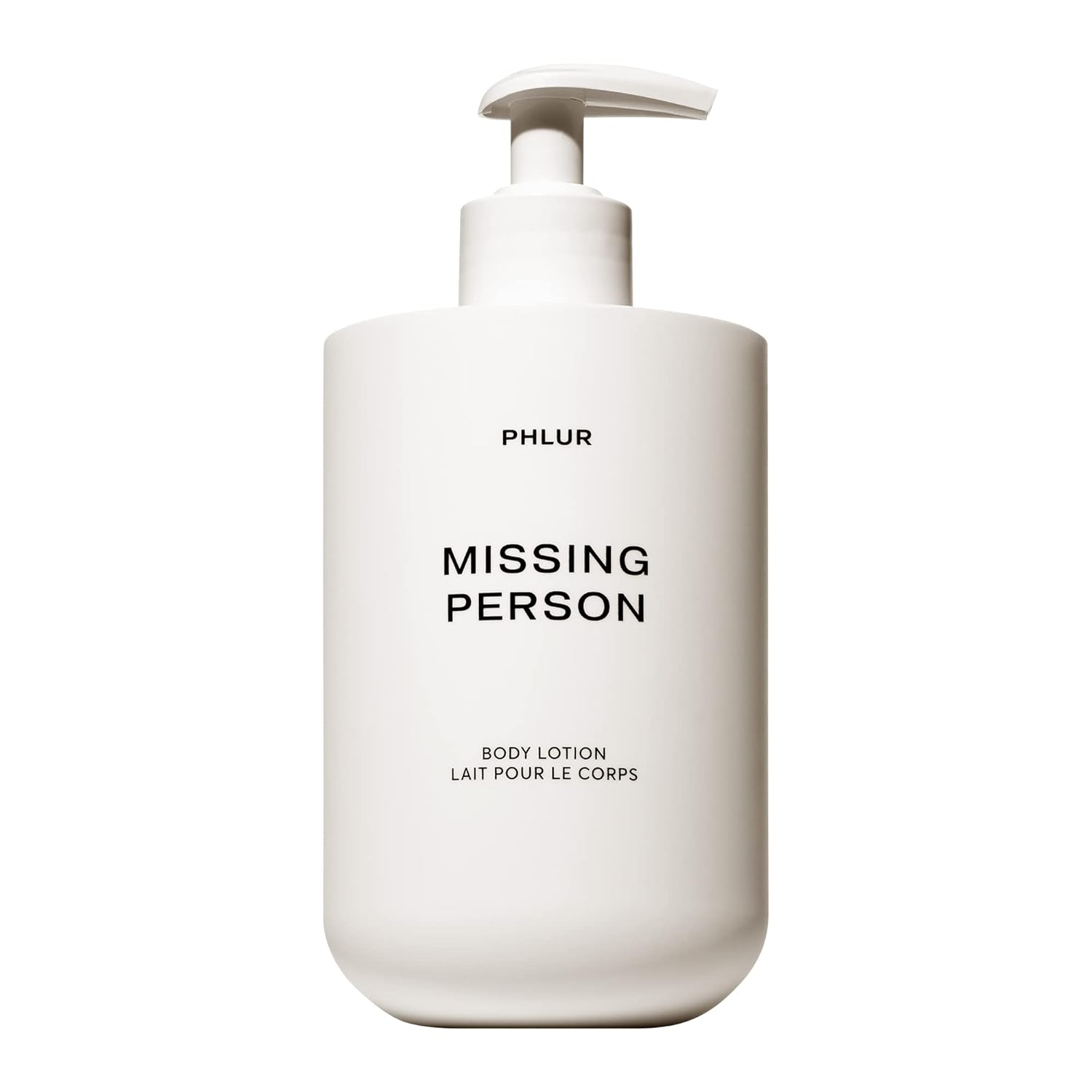 PHLUR Missing Person Body Lotion - Moisturizes & Replenishes Dry Skin - Floral Body Lotion with Bergamont, Musk, Orange & Sandalwood (16 Fl Oz)