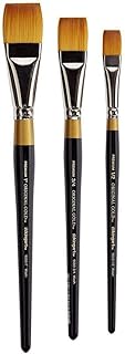 KINGART Original Gold 9550 Series, Golden Taklon Wash, Set of 3