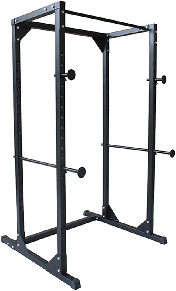 Heavy Duty Adjustable Power Rack Weight Lifting Cage & Pull Up Bar