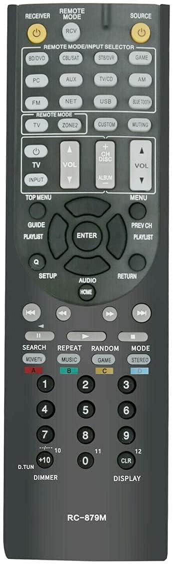 General Replacement Remote Control Fit for TX-NR636 TX-NR727 RC-879M TX-NR737 TX-NR5007 TX-SR308 TX-SR333 TX-SR506S TX-SR573S PR-SC5507 PR-SC886