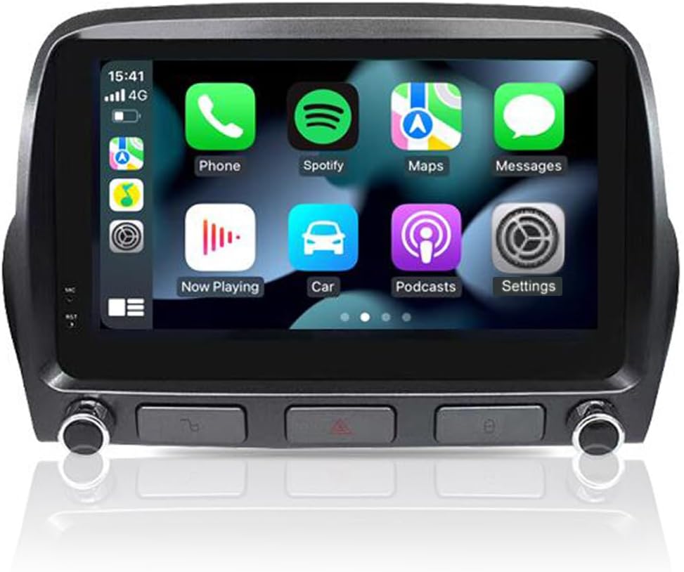 Android 10 inch Touch Screen car Radio for Chevrolet Camaro 2010 2011 2012 2013 2014 2015, GPS Navigation 4GB+64GB Support with carplay/bluetooth/4G/DSP Head Unit Stereo