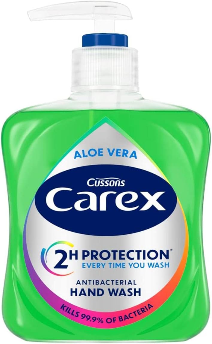 Carex Handwash, Aloe Vera, 250ml