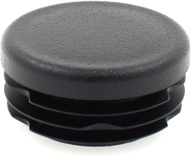 16 Pieces - Variety of Sizes - Round Tube Ribbed Inserts End Caps Stoppers Plugs for Table Chair Furniture Legs by Lifeswonderful (30mm)