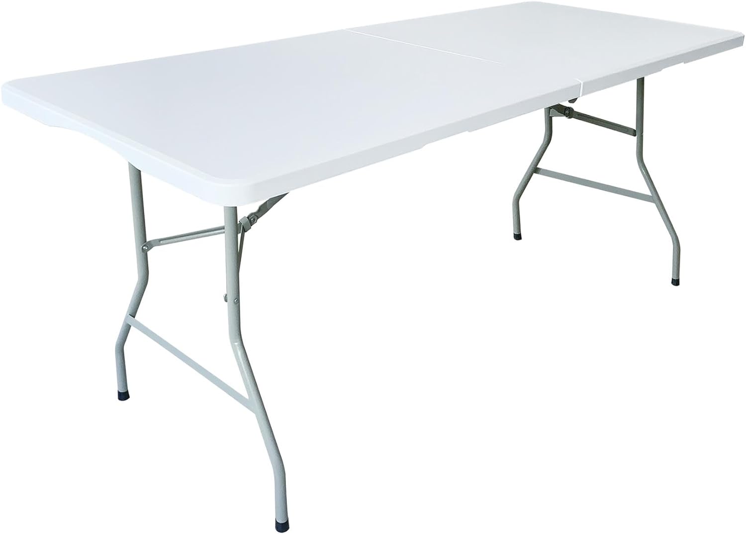 simpa Heavy Duty Folding Table 6ft / 1.8m - Compact & Portable, Suitable as Camping, Catering, Trestle, Party & Garden Tables.
