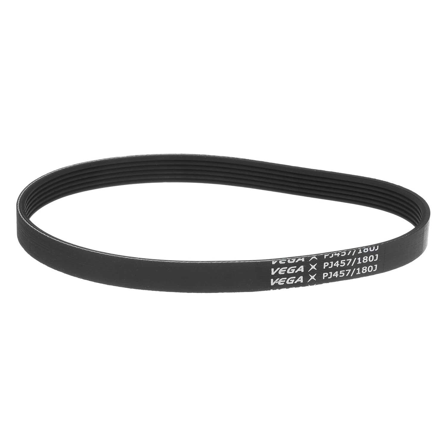 sourcing map 180J6 Rubber Poly V Belt, 6 Ribs PJ V-Ribbed Belt 457mm Length x 14mm Width x 3.5mm Thick, Industrial Transmission Drive Belt