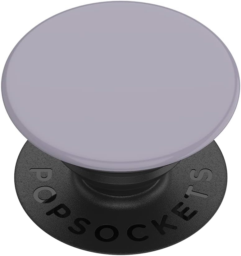PopSockets PopGrip - Expanding Stand and Grip with a Swappable Top for Smartphones and Tablets - Light Purple