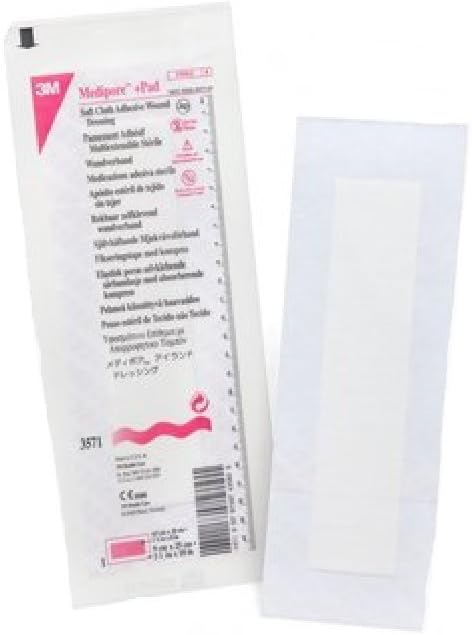 Special 1 Pack of 10 - Medipore Plus DRS 3.5 X 10 MMM3571 3M Healthcare
