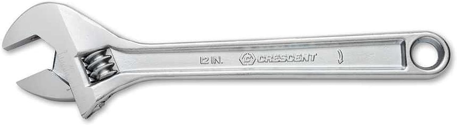 Crescent 12" Adjustable Wrench - Carded - AC212VS, Chrome