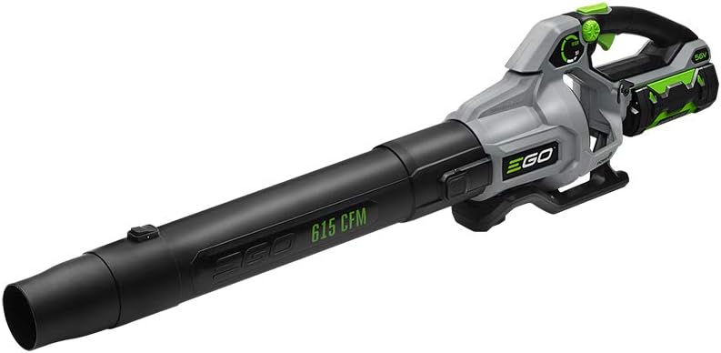 EGO Power+ LB6151 615 CFM Variable-Speed 56-Volt Lithium-ion Cordless Leaf Blower with 2.5Ah Battery and Charger Included