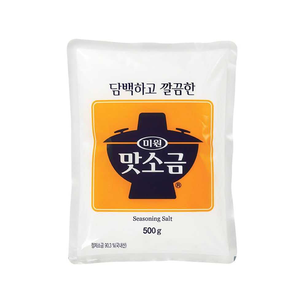 Chung Jung One Miwon MSG Salt Seasoning, 1.1 lbs, TikTok Viral Cucumber MSG, Monosodium Glutamate Powder