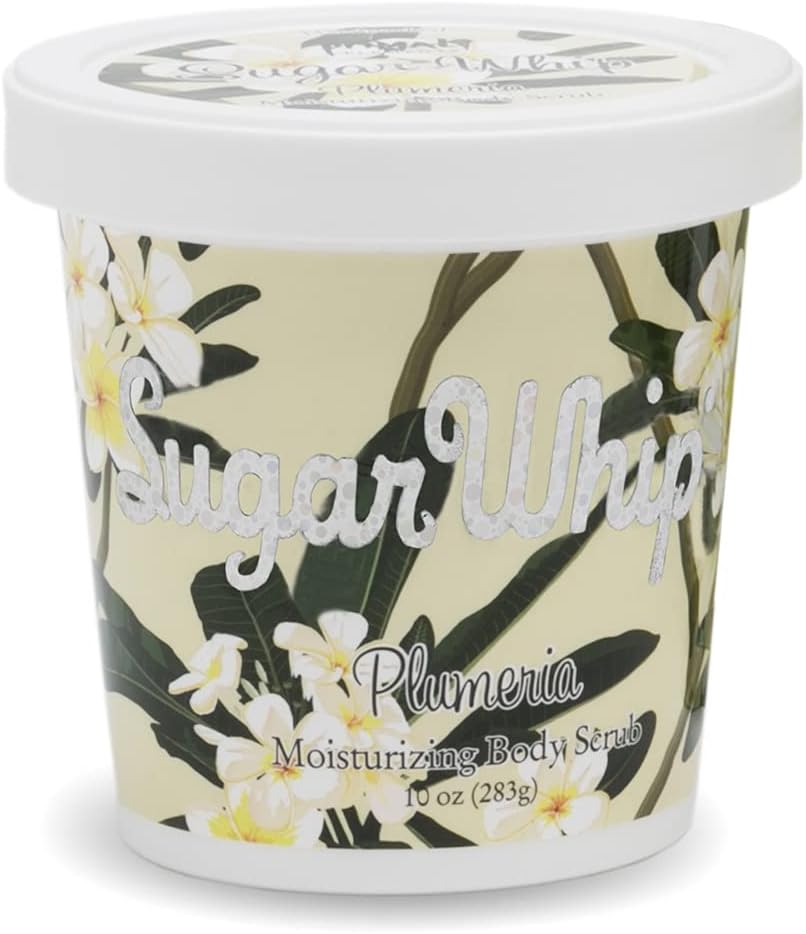 Primal Elements Plumeria Sugar Whip, 10 Ounce