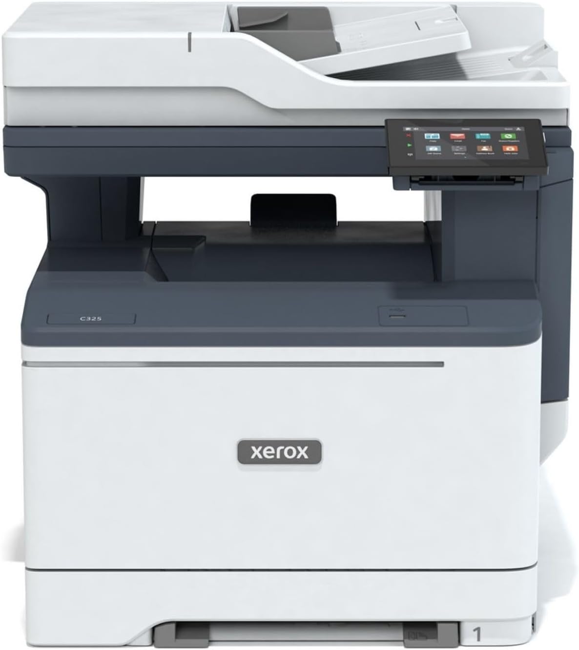 Xerox C325dni Wireless Printer - A4 33ppm Colour Laser All in One Multifunction Printer with automatic 2-Sided Printing, Home, Office or Small Business Use - Copy/Print/Scan/Fax - Colour Touchscreen