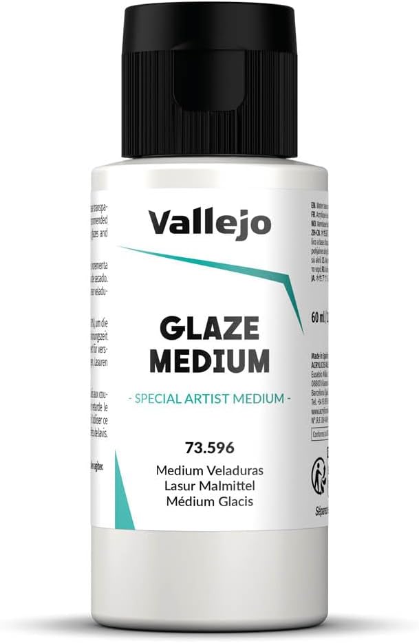 Vallejo Model Color 60 ml Medium Glaze Bottle