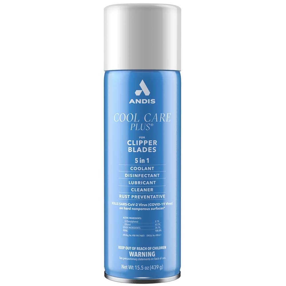 Andis Cool Care Plus for Blades 15.5 Ounce Aerosol (458ml) (3 Pack)