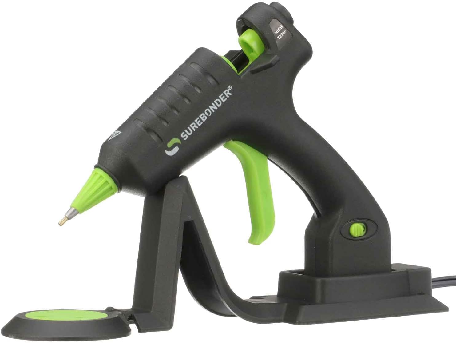 Surebonder Cordless/Corded High-Temperature Mini Hot Glue Gun with Fine Tip for Detailed Crafting and DIY Projects, 20 Watts (CL-195F)