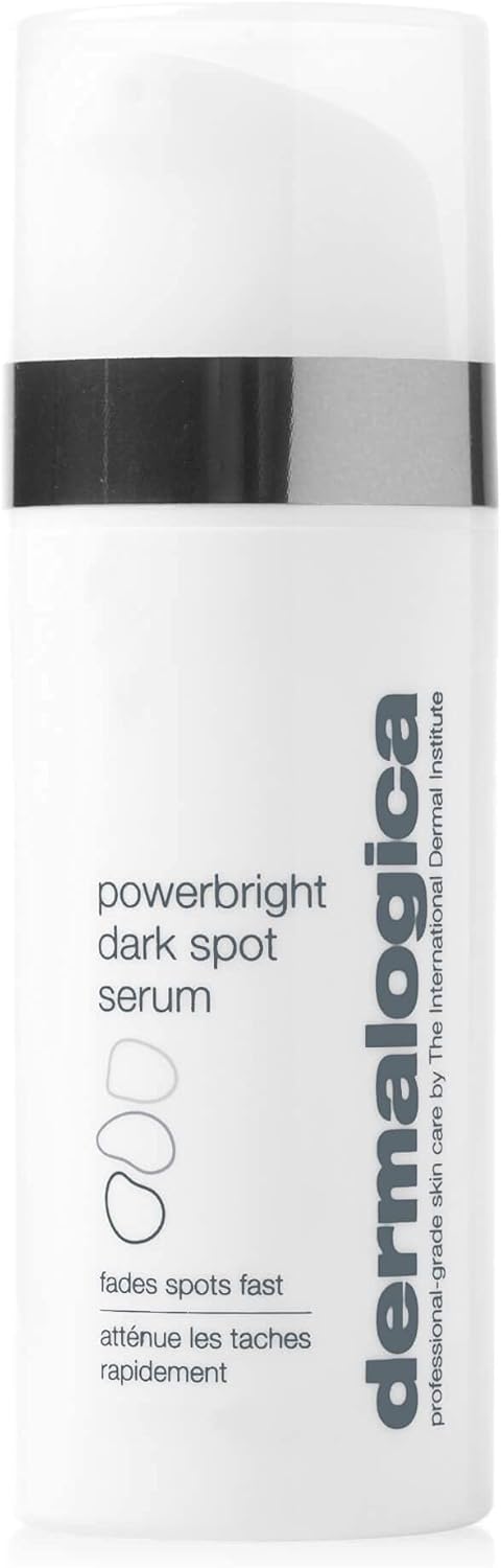 Dermalogica PowerBright Dark Spot Serum - Fades Dark Spots, Evens Skin Tone, Brightens with Shiitake Mushroom, Pollution Protection, Skin Luminosity Boost, for All Skin Types, 30ml