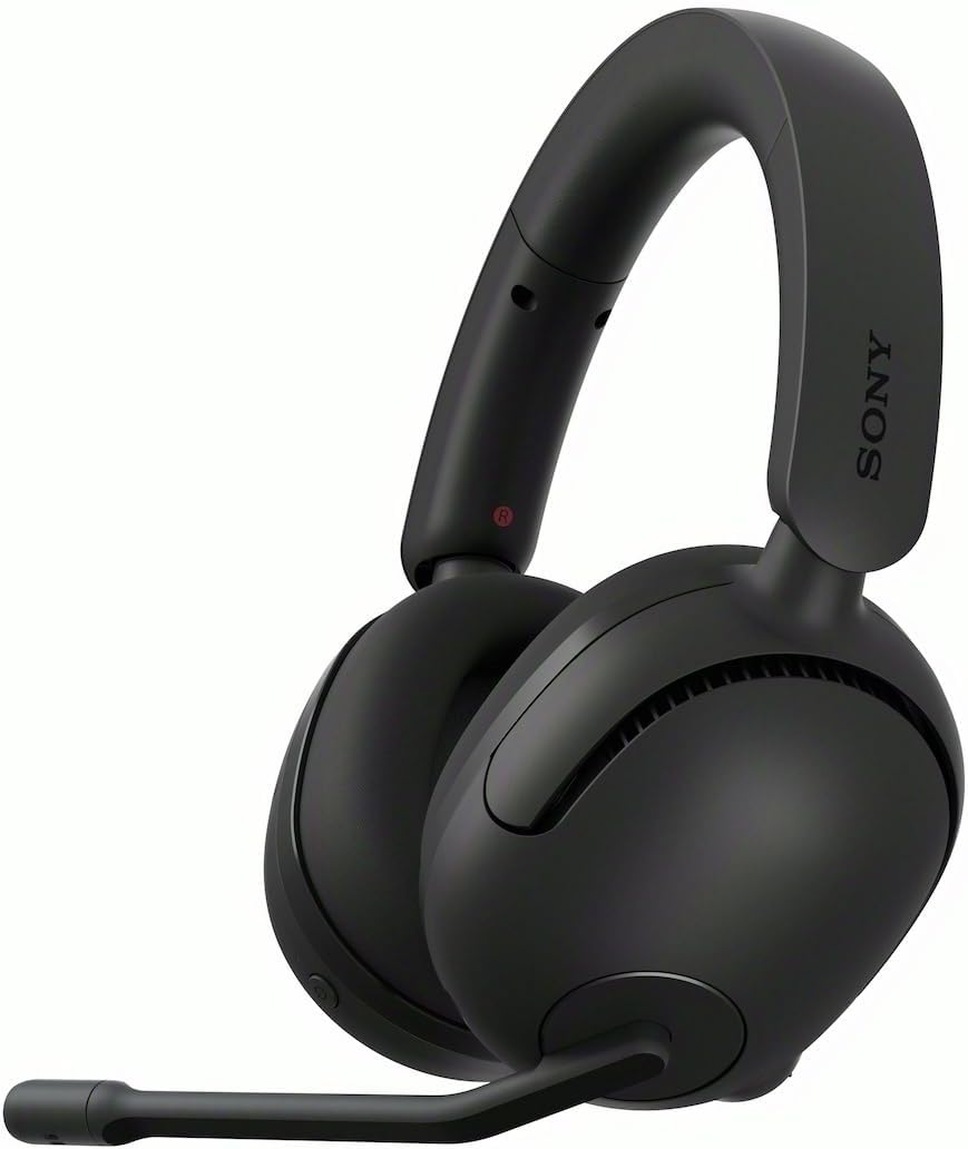 Sony INZONE H5 Wireless Gaming Headset - PC/PS5, 360 Spatial Sound for Gaming, 28H battery lifelow latency, comfortable design, microphone with AI - Black