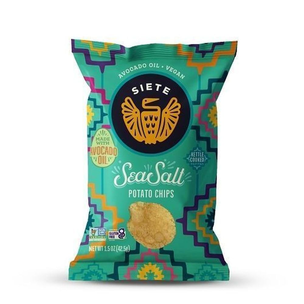 Siete Family Foods Sea Salt Potato Chips, 5.5 oz Bag