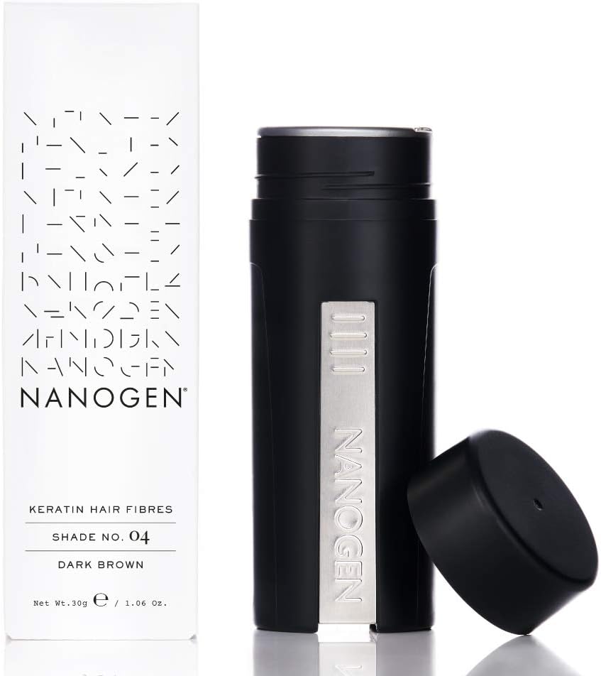 Nanogen Hair Fibres, 30 g, Dark Brown