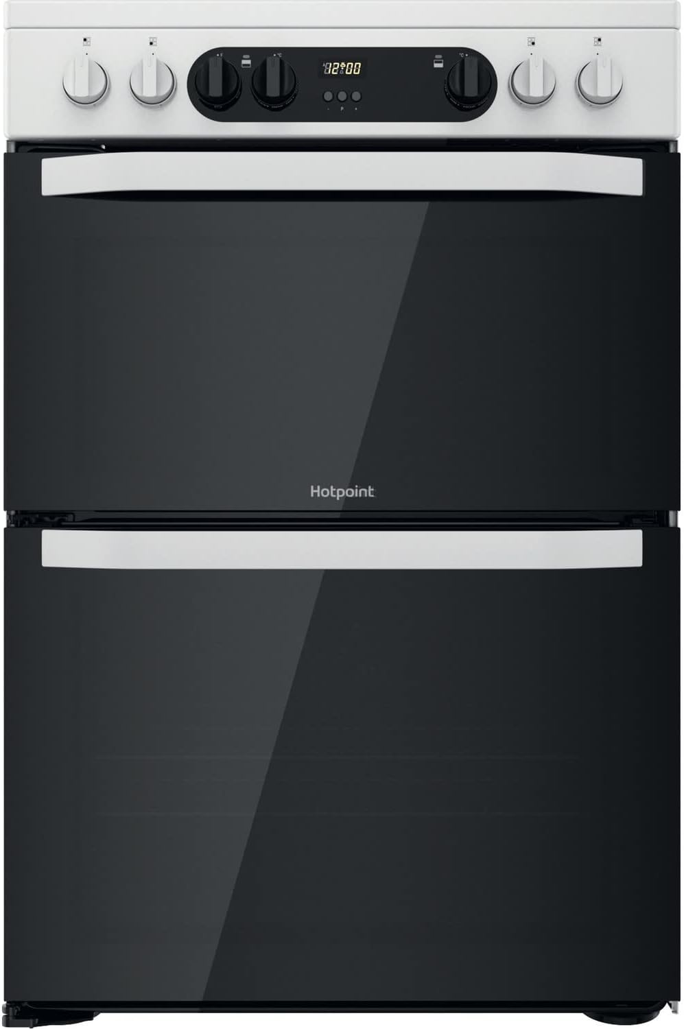 Hotpoint 60cm Double Oven Electric Cooker - White